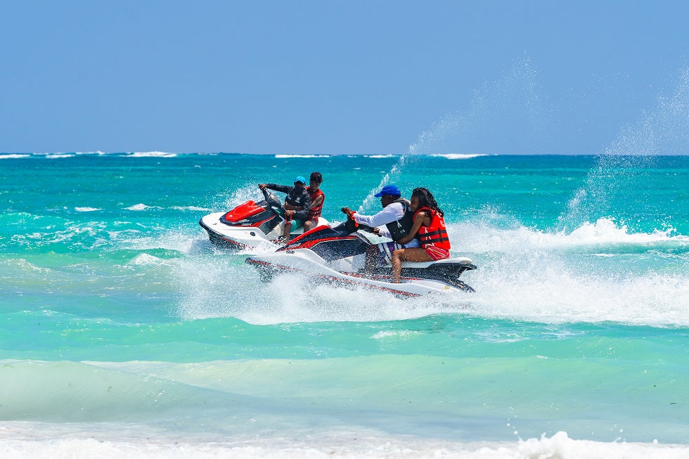 Jetsking in Diani