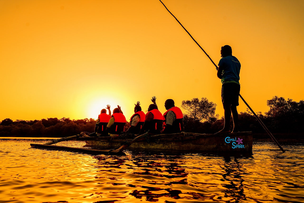 Load video: Exploring the golden hour at Kongo river